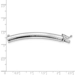 Load image into Gallery viewer, 14K White Gold 6mm Dome Omega Extender for Necklace
