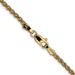 Load image into Gallery viewer, 14K Yellow Gold 2mm Spiga Chain
