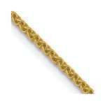 Load image into Gallery viewer, 14K Yellow Gold 1.65mm Spiga Chain
