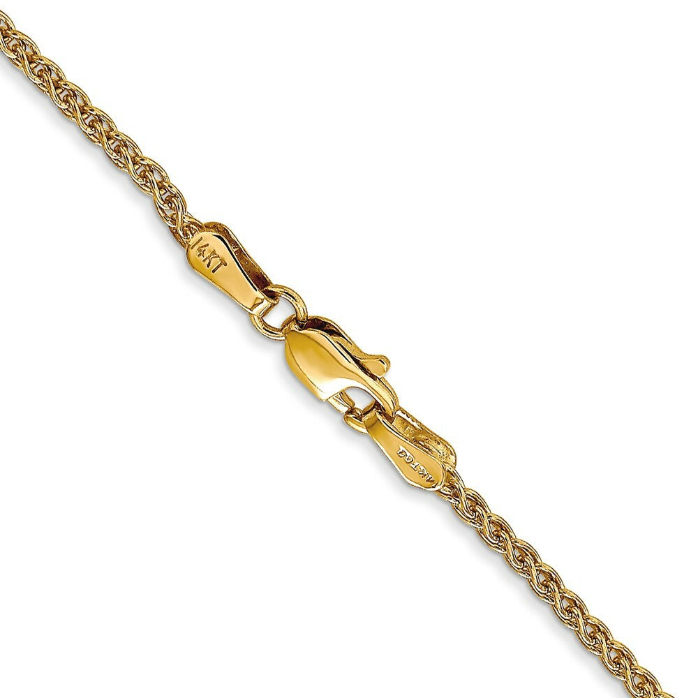 14K Yellow Gold 1.65mm Spiga Chain