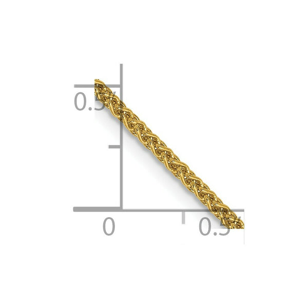 14K Yellow Gold 1.65mm Spiga Chain