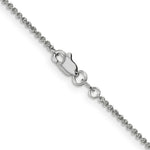 Load image into Gallery viewer, 14K White Gold 1.4mm Round Open Link Cable Chain
