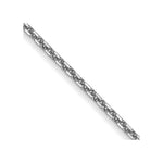 Load image into Gallery viewer, 14K White Gold .95mm Diamond-cut Cable Chain
