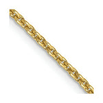 Load image into Gallery viewer, 14K Yellow Gold 2mm Round Open Link Cable Chain
