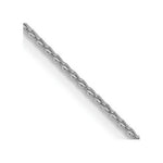 Load image into Gallery viewer, 14K White Gold 1mm Parisian Wheat Chain

