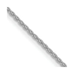 Load image into Gallery viewer, 14K White Gold 1.2mm Parisian Wheat Chain
