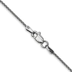 Load image into Gallery viewer, 14K White Gold 1.2mm Parisian Wheat Chain
