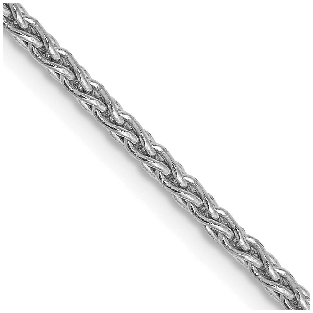 14K White Gold 1.75mm ParisianWheat Chain