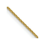 Load image into Gallery viewer, 14K Yellow Gold 1mmParisian Wheat Chain
