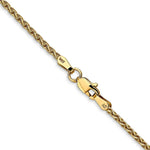 Load image into Gallery viewer, 14K Yellow Gold 1.75mm Parisian Wheat Chain
