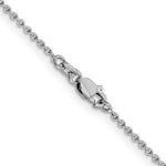 Load image into Gallery viewer, 14K White Gold 1.4mm Forzantine Cable Chain
