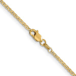 Load image into Gallery viewer, 14K Yellow Gold 1.5mm Lightweight Flat Anchor Link Pendant Chain
