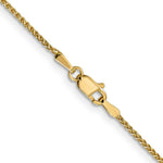 Load image into Gallery viewer, 14K Yellow Gold 1.2mm Diamond-cut Spiga Chain
