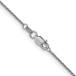 Load image into Gallery viewer, 14K White Gold 1mm Round Open Link Cable Chain
