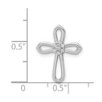 Load image into Gallery viewer, 14K White Gold Diamond Pendant 1/20-Carat
