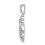 Load image into Gallery viewer, 14K White Gold Diamond Buddha Pendant
