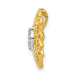Load image into Gallery viewer, 14K Yellow Gold .042-Carat Diamond Accent Pendant
