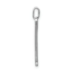 Load image into Gallery viewer, 14K White Gold Live Love Adopt Pet Dog Cat Paw Pendant
