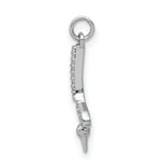 Load image into Gallery viewer, 14K White Gold .038-Carat Diamond Accent Pendant

