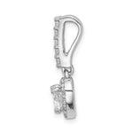 Load image into Gallery viewer, 14K White Gold 1/4-Carat Diamond Slide Pendant
