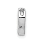 Load image into Gallery viewer, 14K White Gold .01-Carat Diamond Accent Heart Slide Pendant
