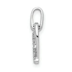 Load image into Gallery viewer, 14K White Gold Diamond Heart Pendant 1/12-Carat
