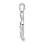 Load image into Gallery viewer, 14K White Gold .018-Carat Diamond Accent MOM Heart Pendant
