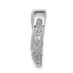 Load image into Gallery viewer, 14K White Gold .035-Carat Diamond Accent Pendant
