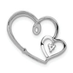 Load image into Gallery viewer, 14K White Gold .035-Carat Diamond Accent Pendant

