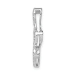Load image into Gallery viewer, 14K White Gold SI3/I1 Diamond Triple Heart Slide 1/10-Carat

