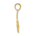 Load image into Gallery viewer, 14K Yellow Gold Polished .02-Carat Diamond Accent Accent Mommy Pendant
