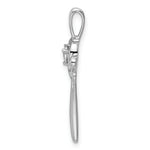 Load image into Gallery viewer, 14K White Gold Diamond Slide Pendant 1/20-Carat
