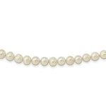 Load image into Gallery viewer, 14K Yellow Gold 7.5-9mm Freshwater Cultured Pearl Necklace  length: 18 inches
