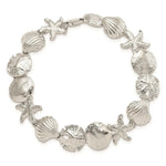 Load image into Gallery viewer, Sterling Silver Seashells Bracelet
