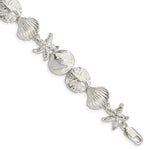 Load image into Gallery viewer, Sterling Silver Seashells Bracelet
