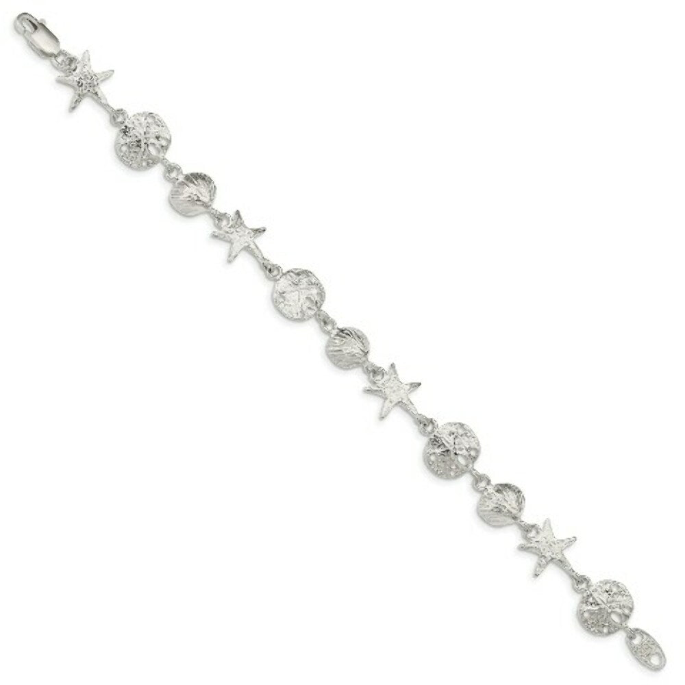Sterling Silver Seashells Bracelet