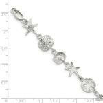 Load image into Gallery viewer, Sterling Silver Seashells Bracelet
