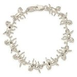 Load image into Gallery viewer, Sterling Silver Horses Bracelet 7'' length
