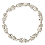 Load image into Gallery viewer, Sterling Silver Cats Bracelet
