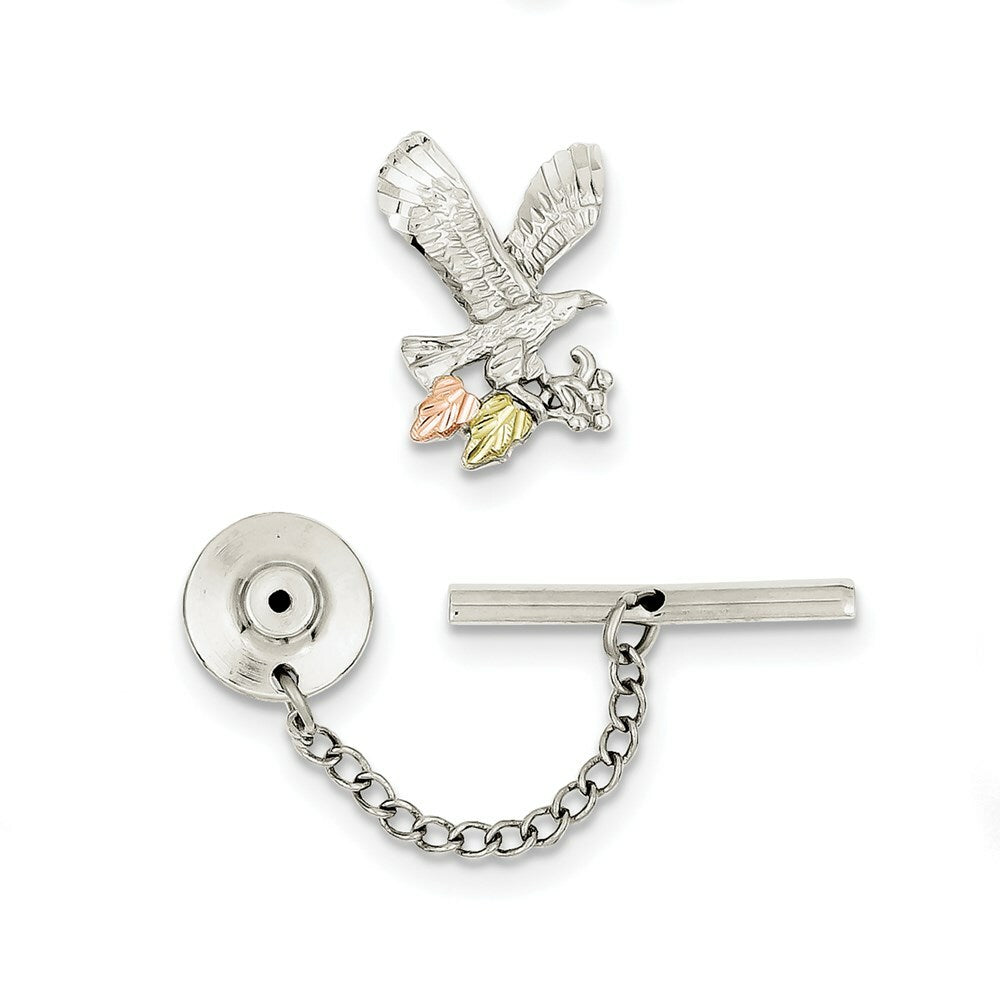 Sterling Silver & 12K Gold Eagle Pin/Tie Tac