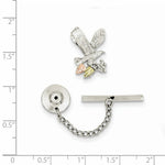 Load image into Gallery viewer, Sterling Silver &amp; 12K Gold Eagle Pin/Tie Tac
