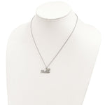 Load image into Gallery viewer, Sterling Silver &amp; 12K Gold Butterfly Believe Necklace
