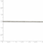 Load image into Gallery viewer, Sterling Silver Rhodium-plated 1.7mm 8 Sided Diamond-cut Mirror Box Chain
