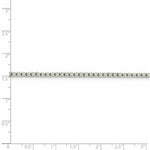Load image into Gallery viewer, Sterling Silver 2.5mm 8 Sided Diamond-cut Box Chain
