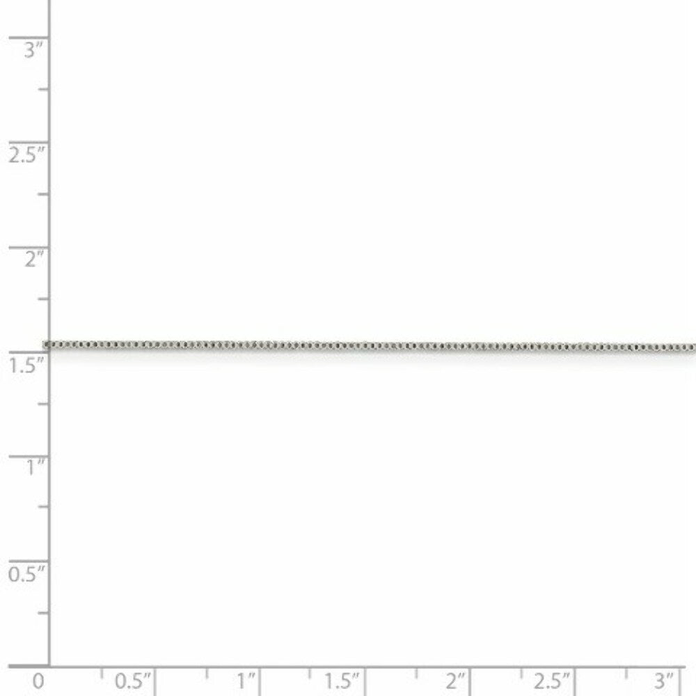 Sterling Silver .8mm Box Chain