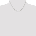 Load image into Gallery viewer, Sterling Silver Rhodium-plated .8mm Box Chain
