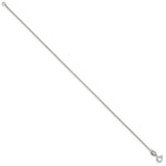 Load image into Gallery viewer, Sterling Silver 0.9mm Box Chain 10'' length
