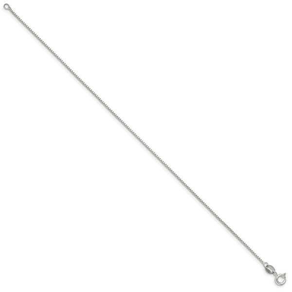 Sterling Silver .90mm Box Chain 7'' length