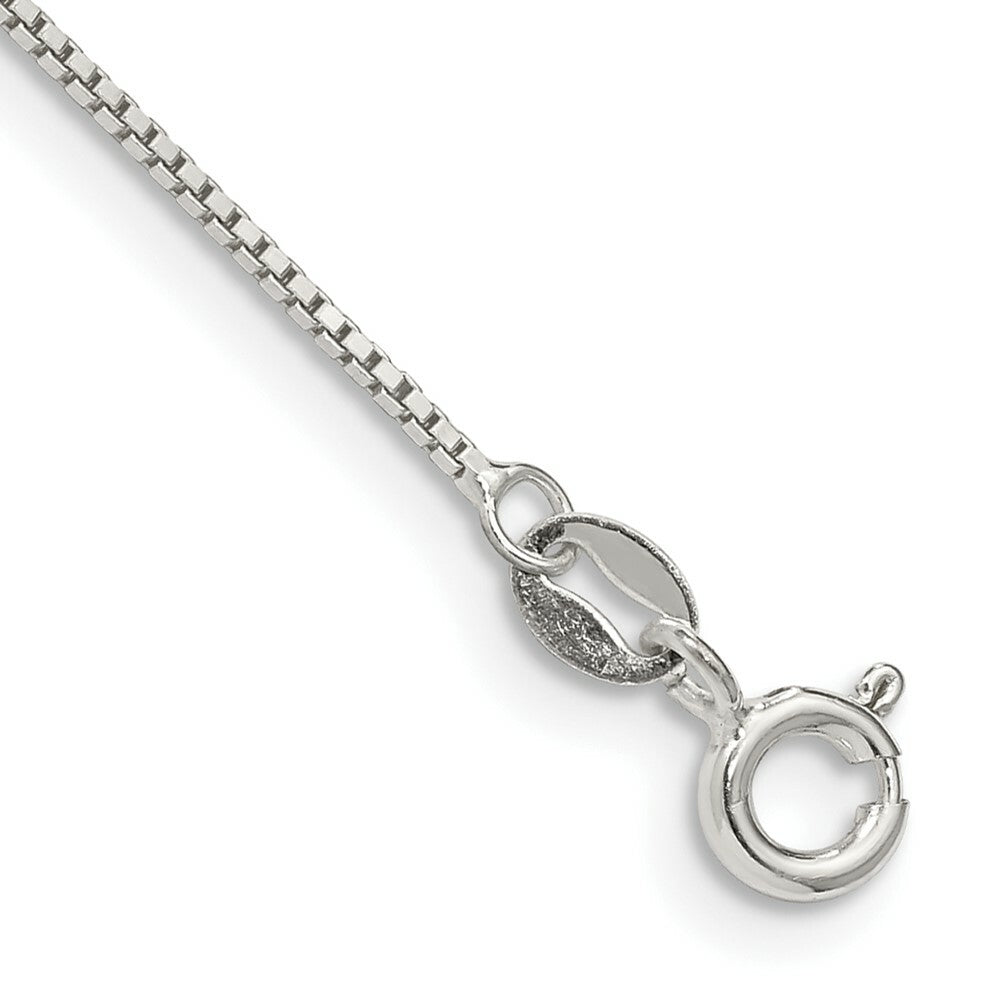 Sterling Silver .90mm Box Chain 7'' length