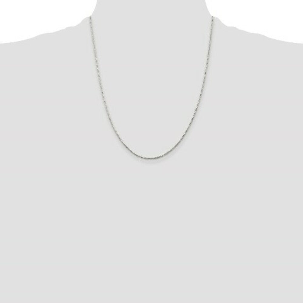 Sterling Silver 1.25mm Box Chain
